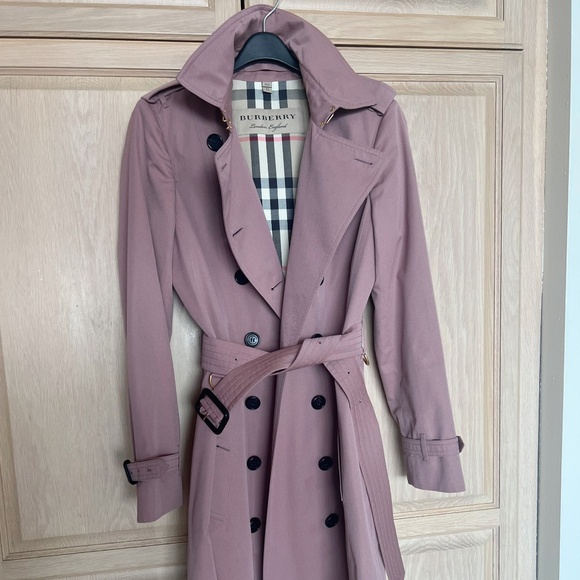 BURBERRY Classic Trench coat Pink - Picture 1 of 10